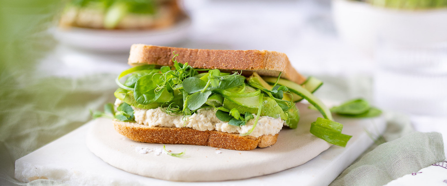 Ölz Dinkel Soft Sandwich Grüner Genuss mit Cashew-Creme