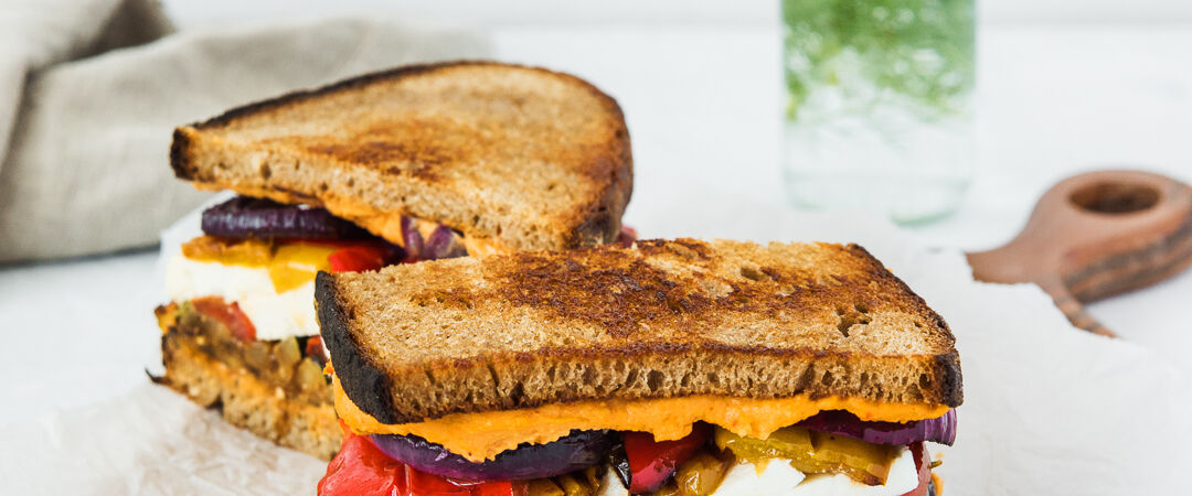 Ölz Landbrot Roggen mit Grillgemüse