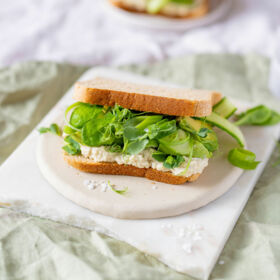 Ölz Dinkel Soft Sandwich mit Cashew-Creme