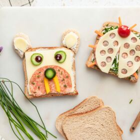 Kinder Jause mit dem Ölz Dinkel Soft Sandwich