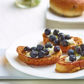 Ölz Rosinen Brötchen à la French Toast