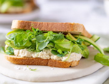 Ölz Dinkel Soft Sandwich Grüner Genuss mit Cashew-Creme