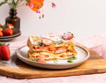 Gefüllter French Toast mit Ölz Super Soft Sandwich